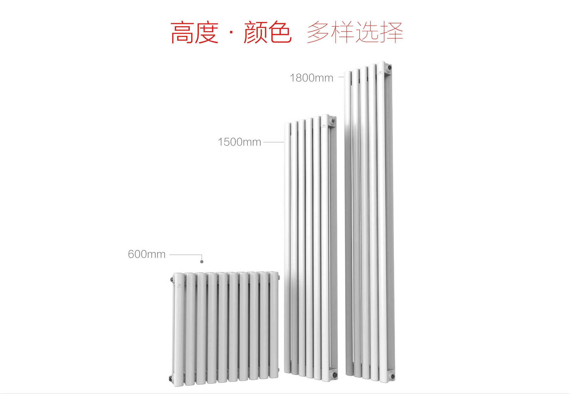 艾尼钢制50方暖气片样式