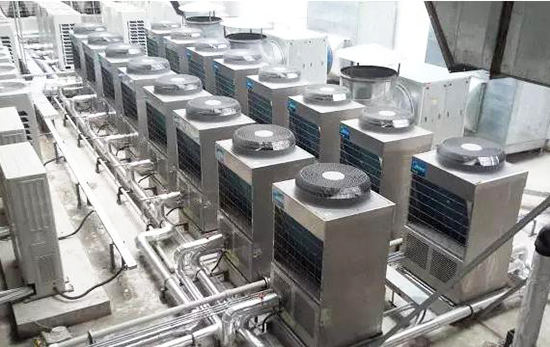 空气源热泵机组安装施工