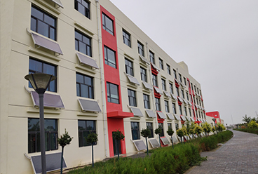 北京师范大学银川校区分体板式太阳能项目