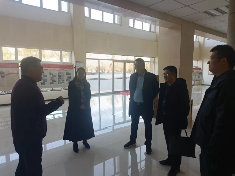 自治区党委组织部李卓辉处长及区工信厅领导到艾尼公司调研